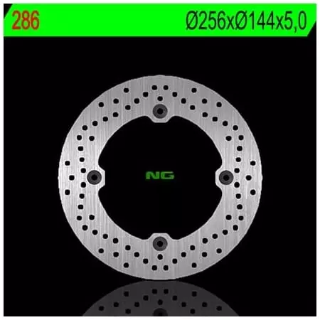 Disque de Frein Arrière NG 286 Rond Fixe - Freinage NG BRAKE
