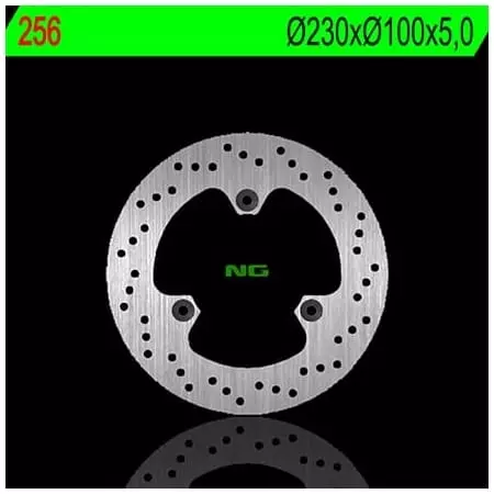 Disque de Frein Arrière Droit NG 256 Rond Fixe - Freinage NG BRAKE