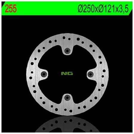 Disque de Frein Avant Droit NG 255 Rond Fixe Suzuki - Freinage NG BRAKE