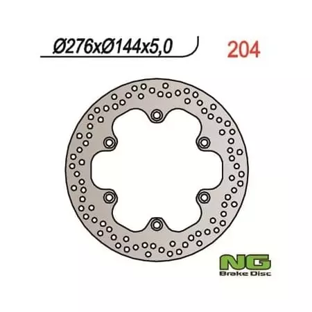 Disque de Frein Fixe NG Avant/Arrière Honda CBR600F/CB1000 Big One - Freinage NG BRAKE