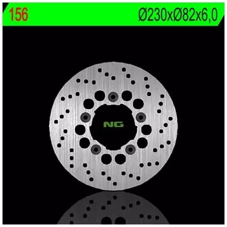 Disque de Frein Arrière Droit NG 156 Rond Fixe Kawasaki - Freinage NG BRAKE