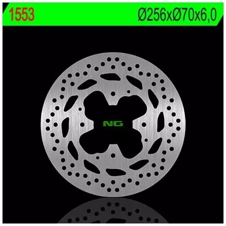 Disque de Frein Arrière NG 1553 Rond Fixe Honda