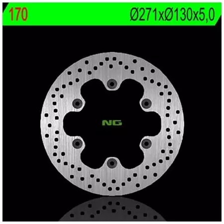 Disque De Frein NG 170 Rond Fixe - Freinage NG BRAKE