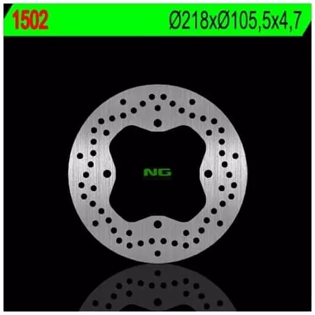 Disque de Frein Arrière NG 1502 Rond Fixe Polaris Sportsman - Freinage NG BRAKE