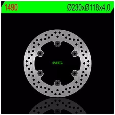 Disque de Frein Arrière NG 1490 Rond Fixe Yamaha - Freinage NG BRAKE