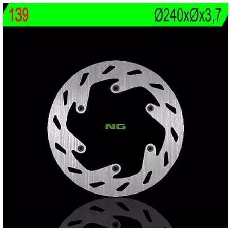 Disque de Frein Avant Gauche NG 139 Rond Fixe KTM - Freinage NG BRAKE