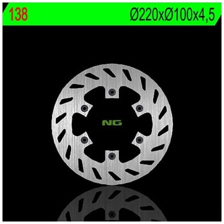 Disque de Frein Arrière Droit NG 138 Rond Fixe Kawasaki - Freinage NG BRAKE