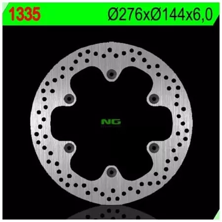 Disque de Frein Fixe Avant NG Honda SW-T400/600 - Freinage NG BRAKE