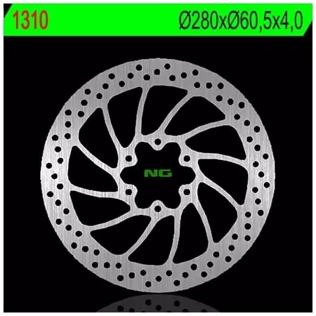 Disque de Frein Avant NG 1310 Rond Fixe KTM Duke 125 - Freinage NG BRAKE