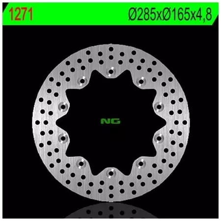 Disque de Frein Arrière NG 1271 Rond BMW - Freinage NG BRAKE