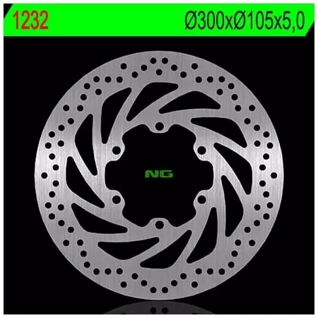 Disque de Frein Avant NG 1232 Rond Fixe BMW - Freinage NG BRAKE