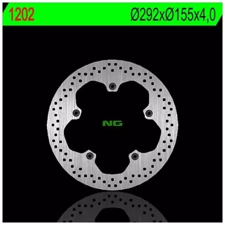 Disque de Frein Avant NG 1202 Rond Flottant Yamaha YZF125R - Freinage NG BRAKE