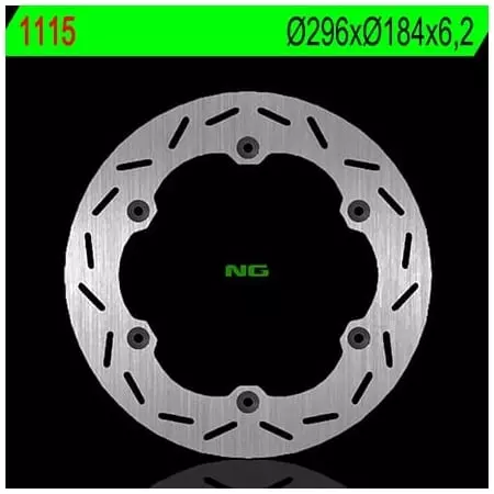 Disque de Frein Avant NG 1115 Rond Flottant Honda GL1500A Goldwing - Freinage NG BRAKE