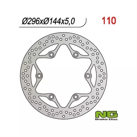 Disque de Frein Fixe NG Avant/Arrière Honda Navigator 1000/CBR1000F