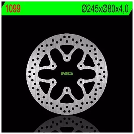 Disque de Frein Avant Gauche NG 1099 Rond Fixe - Freinage NG BRAKE