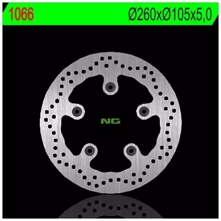 Disque de Frein Avant NG 1066 Rond Fixe Kymco X-Citing - Freinage NG BRAKE