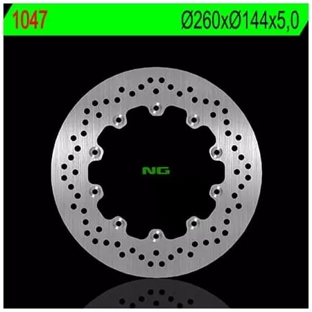 Disque de Frein Avant NG 1047 Rond Fixe BMW - Freinage NG BRAKE