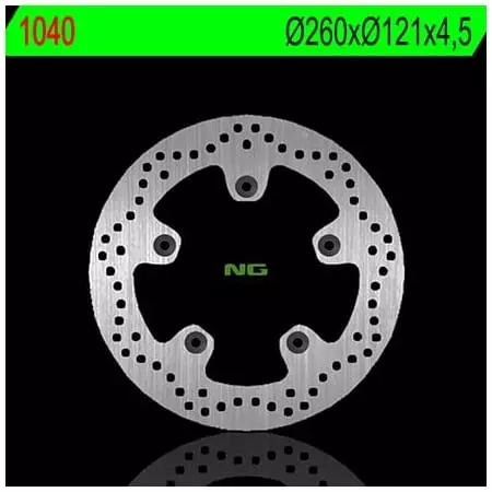 Disque de Frein Avant NG 1040 Rond Fixe Suzuki - Freinage NG BRAKE