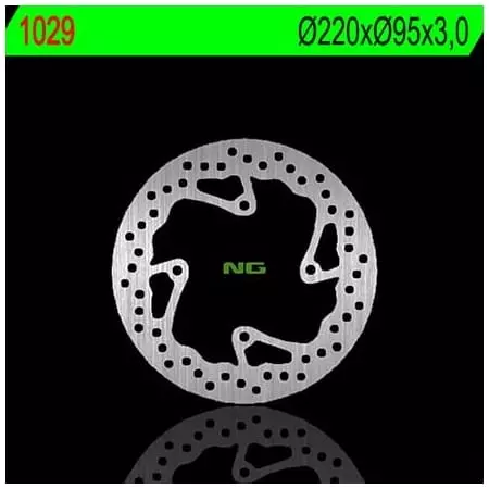 Disque de Frein Avant Gauche NG 1029 Rond Fixe - Freinage NG BRAKE