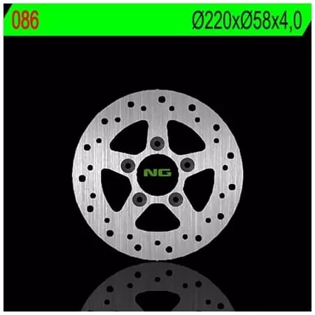 Disque de Frein Avant NG 086 Rond Fixe - Freinage NG BRAKE