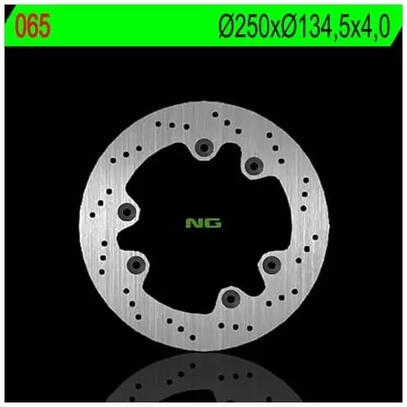 Disque de Frein Arrière Droit NG 065 Rond Fixe Suzuki - Freinage NG BRAKE
