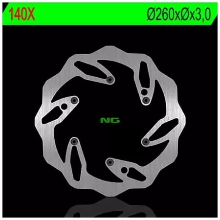 Disque de Frein Avant Gauche NG 140X Pétale Fixe - Freinage NG BRAKE