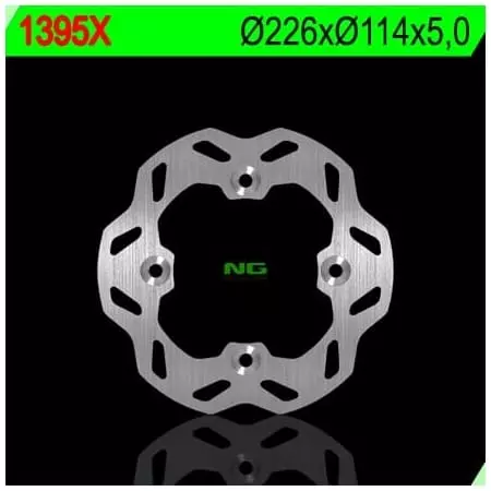 Disque de Frein Avant NG 1395X Pétale Fixe Polaris Ranger - Freinage NG BRAKE