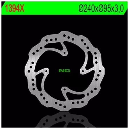 Disque de Frein Avant Gauche NG 1394X Pétale Fixe - Freinage NG BRAKE