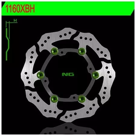 Disque de Frein Avant NG 1160XBH Pétale Flottant Suzuki RM-Z250/450 - Freinage NG BRAKE