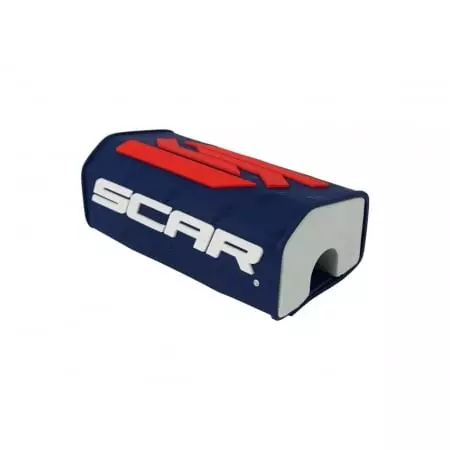 Mousse De Guidon Scar Guidon Sans Barre Bleu Foncé