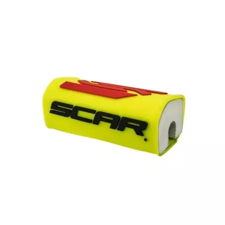 Mousse De Guidon Scar 3D Design Jaune Pour Guidon Sans Barre Diamètre 28.6 mm