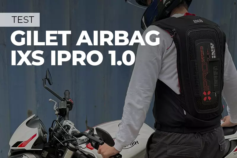 Test IXS IPRO 1.0 : avis sur ce gilet airbag In&Motion