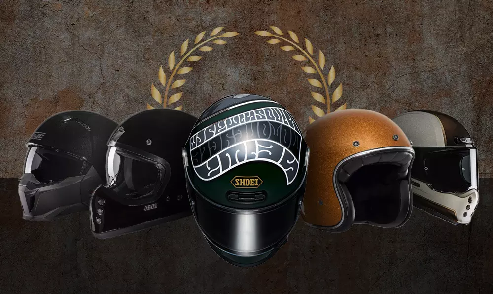 Casques moto vintage