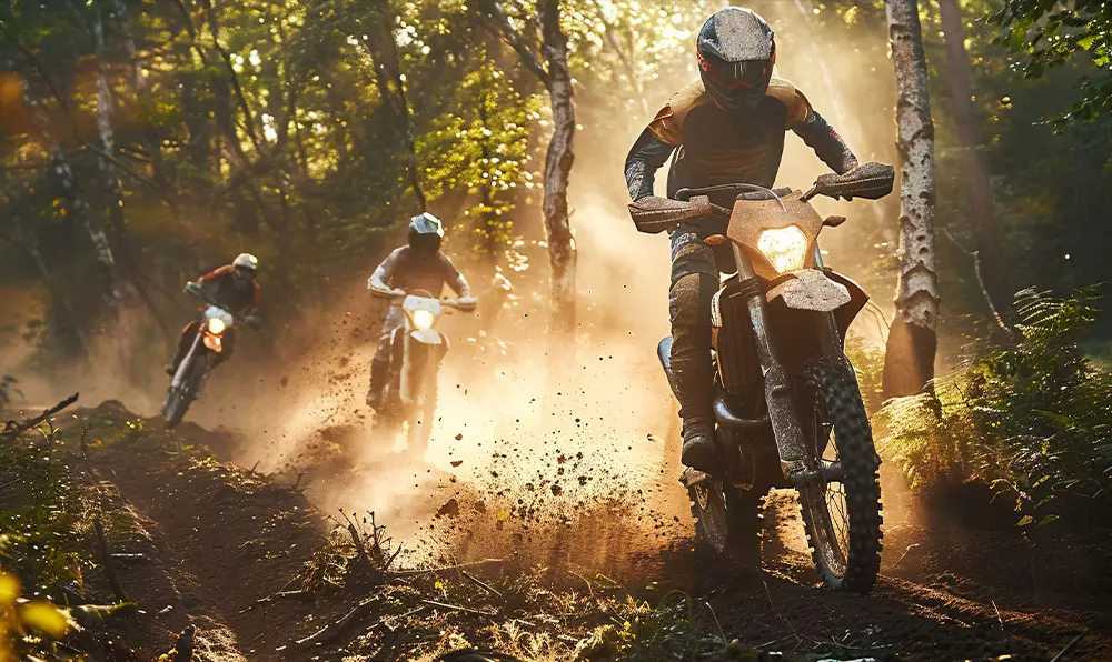 Réglementation moto cross en forêt