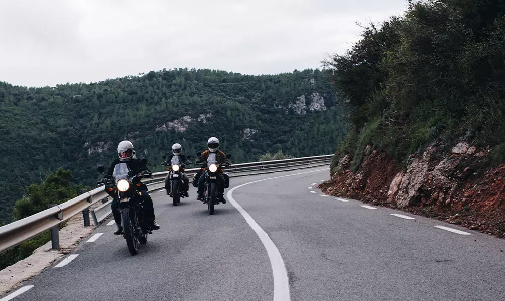 La meilleure saison pour rouler à moto