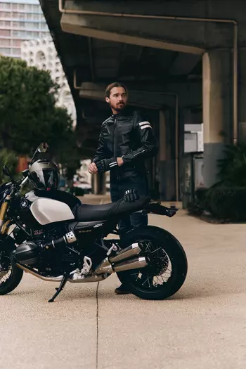 Blouson moto vintage