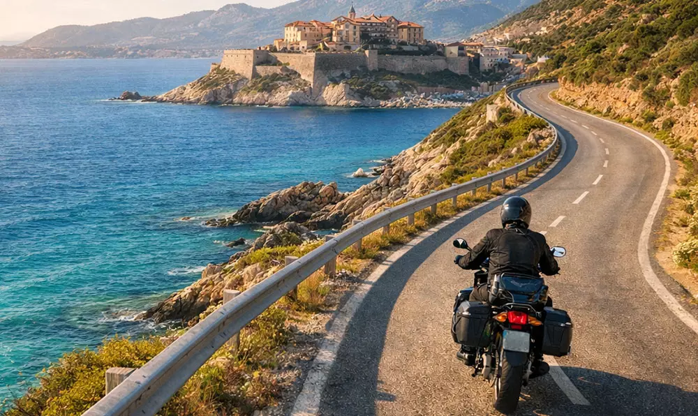 Corse à moto