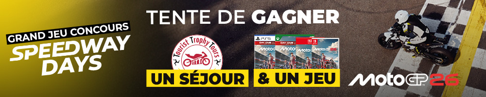Jeu concours spécial Speedway Days