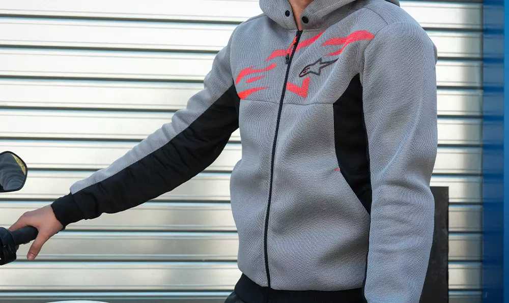 Essai du sweat moto Alpinestars Chrome Superairflow