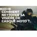 Tutoriel : Comment nettoyer sa visière de casque moto ?