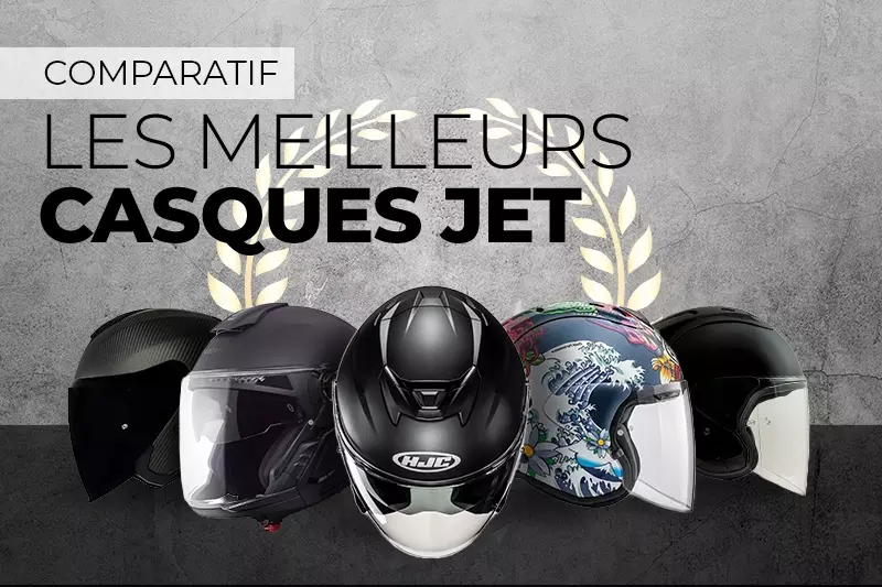 Les meilleurs casques jet
