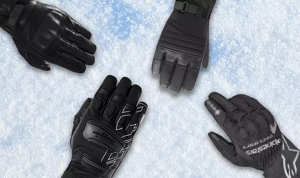 Gants moto hiver