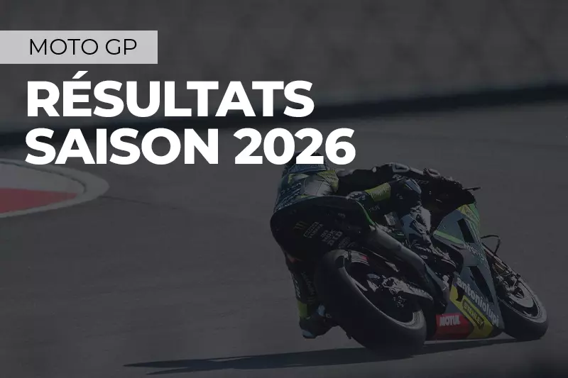 Résultats MotoGP 2026 | Classement & Podium