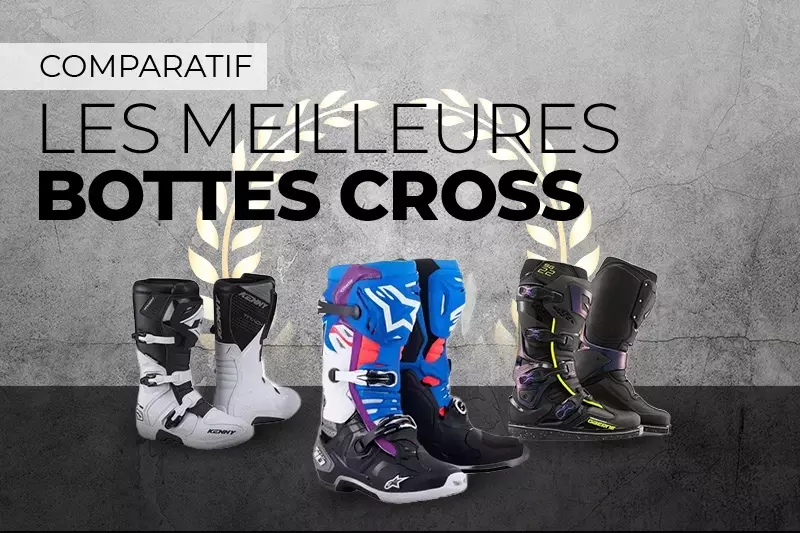 Les meilleures bottes moto cross