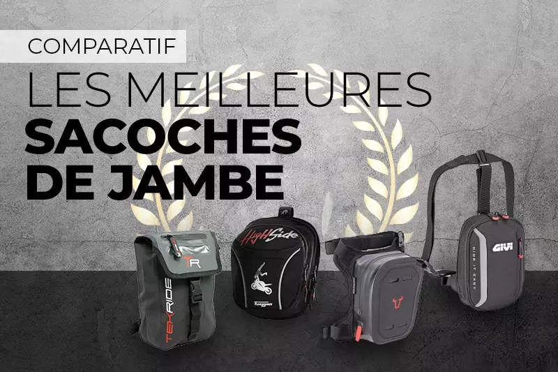 Les meilleures sacoches de jambe moto