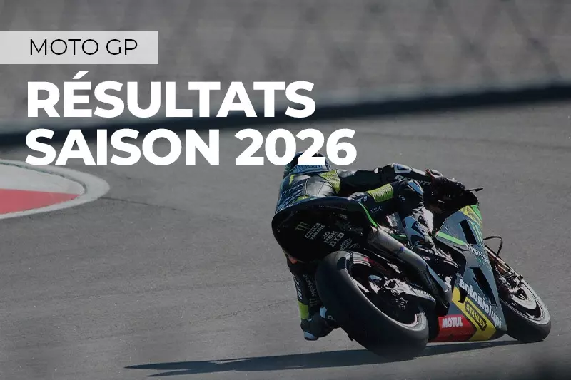 Résultats MotoGP 2026 | Classement & Podium