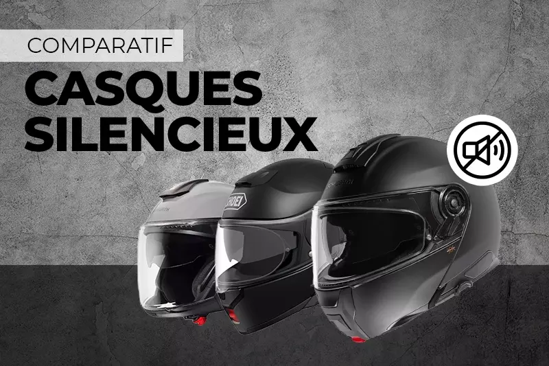 Les meilleurs casques moto silencieux