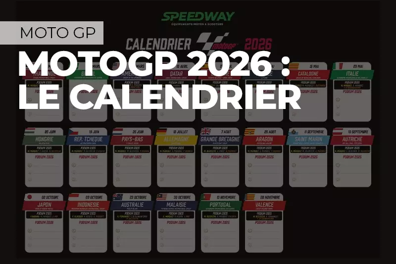 Calendrier MotoGP 2026