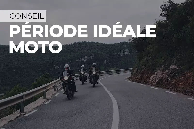 Quelle est la meilleure saison pour rouler à moto ?