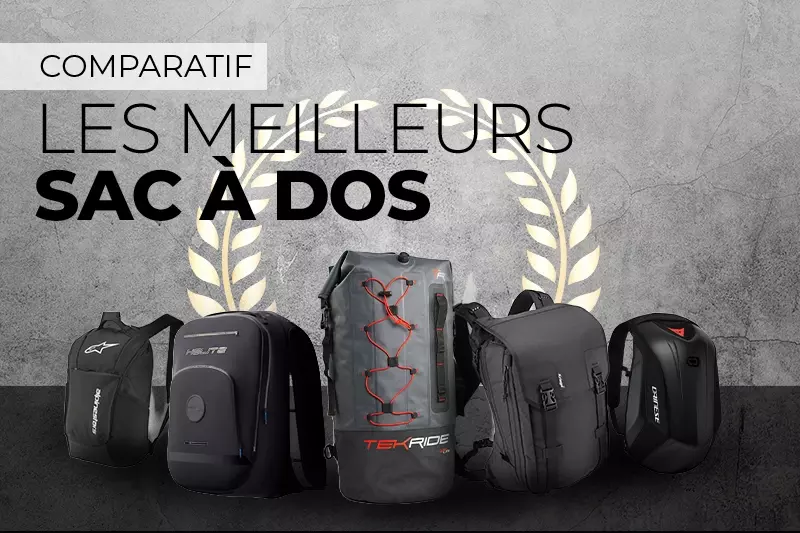 Comparatif des meilleurs sacs à dos moto